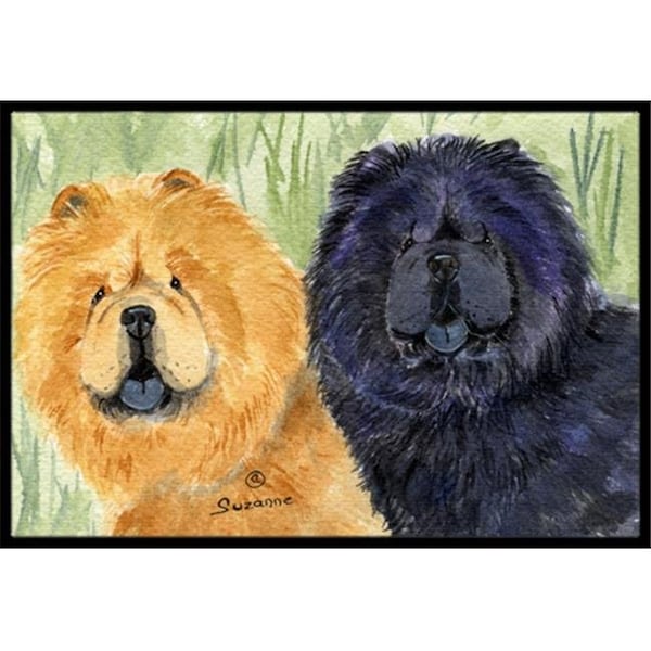 Carolines Treasures Carolines Treasures SS7009MAT 18 x 27 in. Chow Chow Indoor Outdoor Mat SS7009MAT - main